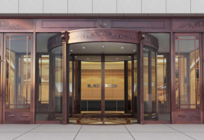 自動(dòng)旋轉(zhuǎn)門